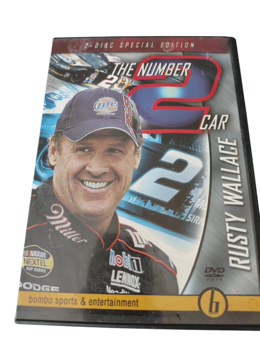 NASCAR THE NUMBER 2 CAR RUSTY WALLCE 2 DISC SPECIAL EDITION DVD VINTAGE